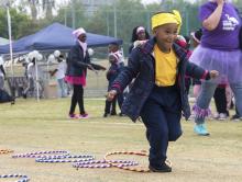Fun at the Novelty Sports Day