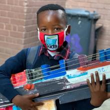 Musical instruments from recycled materials