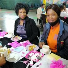 Our Grade 7 girls were treated to a very special tea