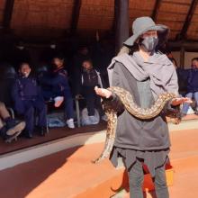 Grade 2s went on a day trip to the Crocodile and Reptile Park