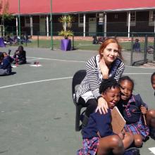 Outdoor classroom day