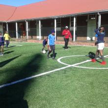 The Astro Turf Soccer Field