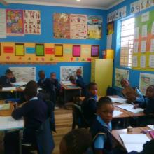 Grade 3 in the classroom