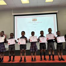 Grade RR, R &amp; 1 prize giving