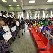 Grade RR, R &amp; 1 prize giving