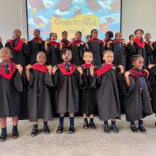 Grade RR, R, 1 Graduation and Prize Giving