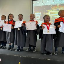 Grade RR, R, 1 Graduation and Prize Giving