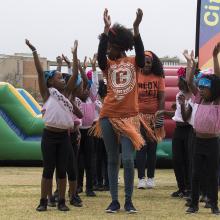 Fun at the Novelty Sports Day