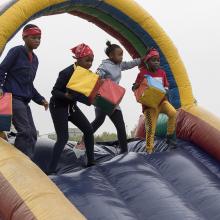 Fun at the Novelty Sports Day