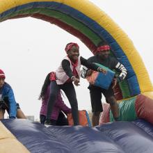 Fun at the Novelty Sports Day