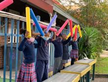 Cardio desk drumming