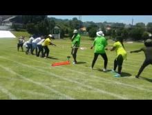 Moms vs Moms tug o war