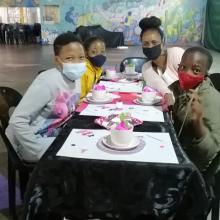 Our Grade 7 girls were treated to a very special tea