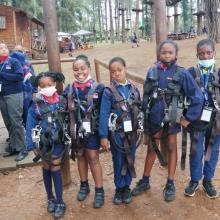 Grade 4's Go Ape