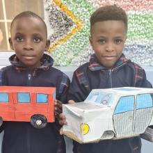 Grade 2 learners learn about transport Grade 2 learners learn about transport