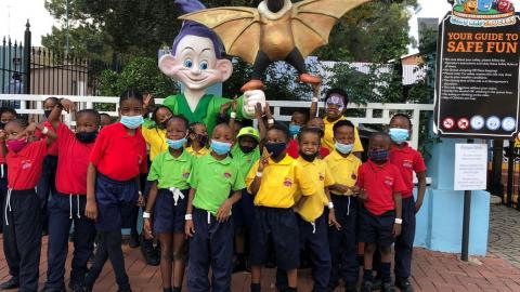 Grade 1 fun at Gold Reef City